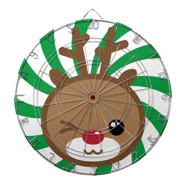 Kawaii Reindeer Dart Board Darttavla (Framsidan)