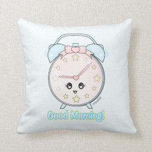 Kawaii ringklocka kudde