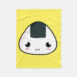 Kawaii risboll fleecefilt