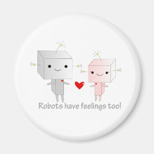 Kawaii robotar magnet