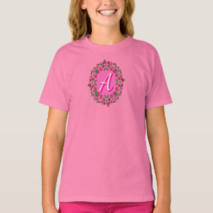 Kawaii Röda Körsbärs Vibes Söt Tjejig Estetik T Shirt