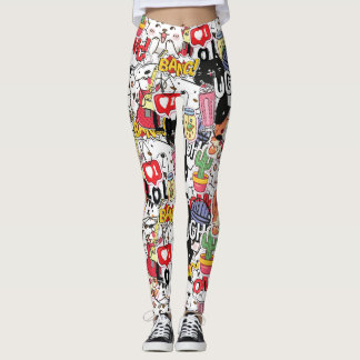 kawaii rolig husdjur design - söt djurälskare leggings