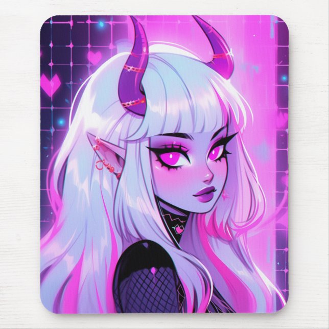 Kawaii Rosa Demon Girl Musmatta (Framsidan)