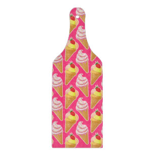 Kawaii rosa mönster med jordgubbsmassel
