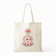 Kawaii Rosa Octopus