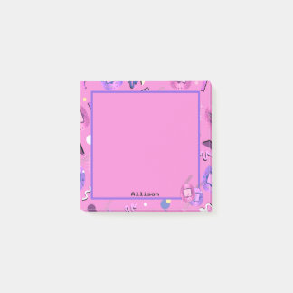 Kawaii Rosa Tamagotchi Post-it Block