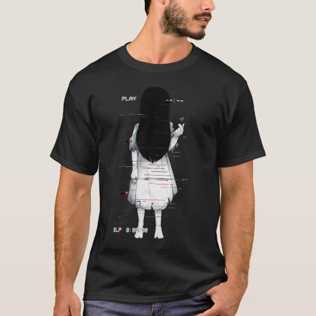 Kawaii Sadako T Shirt (Framsida)