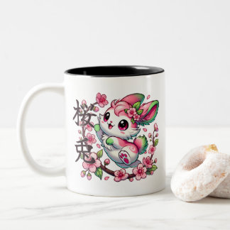 Kawaii Sakura Bunny Mugg