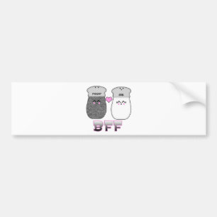 Kawaii Salt n Pepper BFF Bildekal