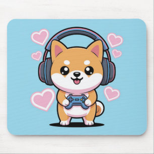 Kawaii Shiba Inu Spelarmusmatta Musmatta