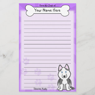 Kawaii siberian huskybrevpapper brevpapper