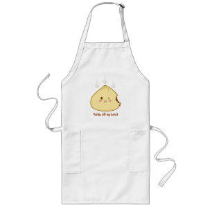Kawaii "SioPao" Meatbun Bitemark "räcker av! ", Långt Förkläde