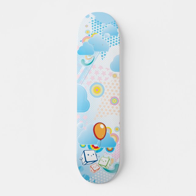 Kawaii Skateboard Bräda 20 Cm (Framsida)