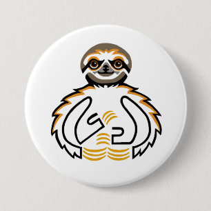 Kawaii SLOTH - Animal Lover - Wildlife - Nature Knapp