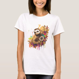 Kawaii Sloth. T Shirt