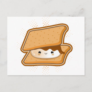 Kawaii Smore Vykort