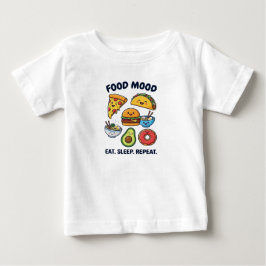 Kawaii Snabbmat Stämningsmönster T Shirt