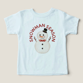Kawaii Snömannen Säsong Småbarn T-Shirt