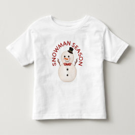 Kawaii Snömannen Säsong Småbarn T-Shirt