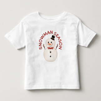 Kawaii Snömannen Säsong Småbarn T-Shirt