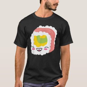 Kawaii So Cute Sushi Funny Anime Food Costume Shir T Shirt