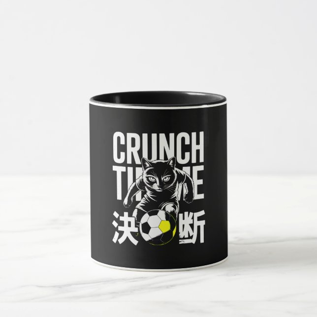 Kawaii Soccer Cat Mugs - Game Day Motivation Mugg (Center)