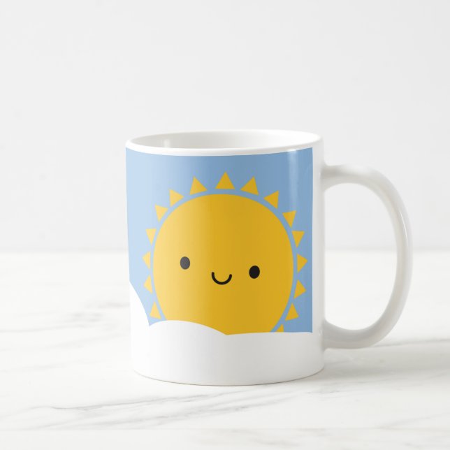 Kawaii sol kaffemugg (Höger)
