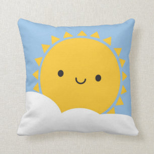 Kawaii sol kudde