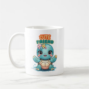 Kawaii Söt Baby Sköldpadda Mugg