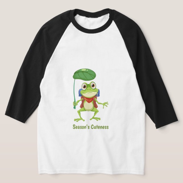 Kawaii Söt Karaktär T Shirt (Laydown)
