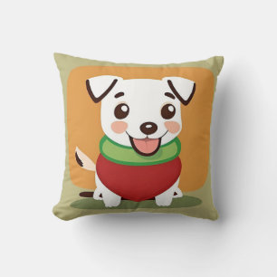 Kawaii Söt Valp Estetisk Rumsdekor Kudde