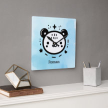 Kawaii Söta Bear Ansikte - Kawaii Minimalist Line 