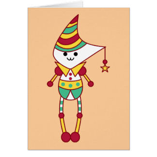 Kawaii Söta tecknade figurer-gratulationskort Hälsningskort