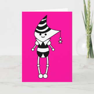 Kawaii Söta tecknade figurer-gratulationskort Kort