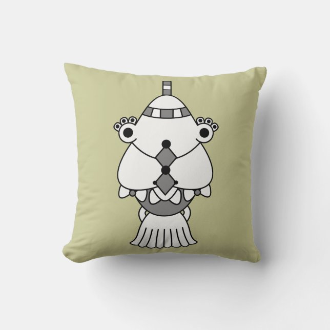 Kawaii Söta tecknade figurer-kuddar Kudde (Framsida)