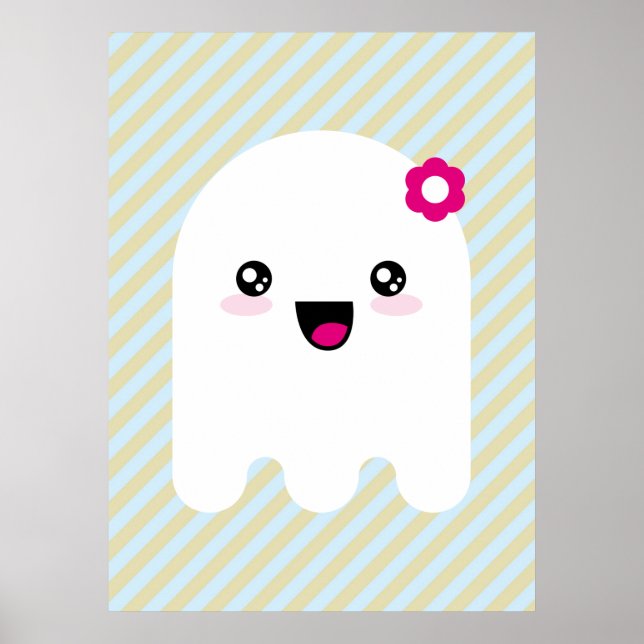 Kawaii spöke poster (Framsidan)