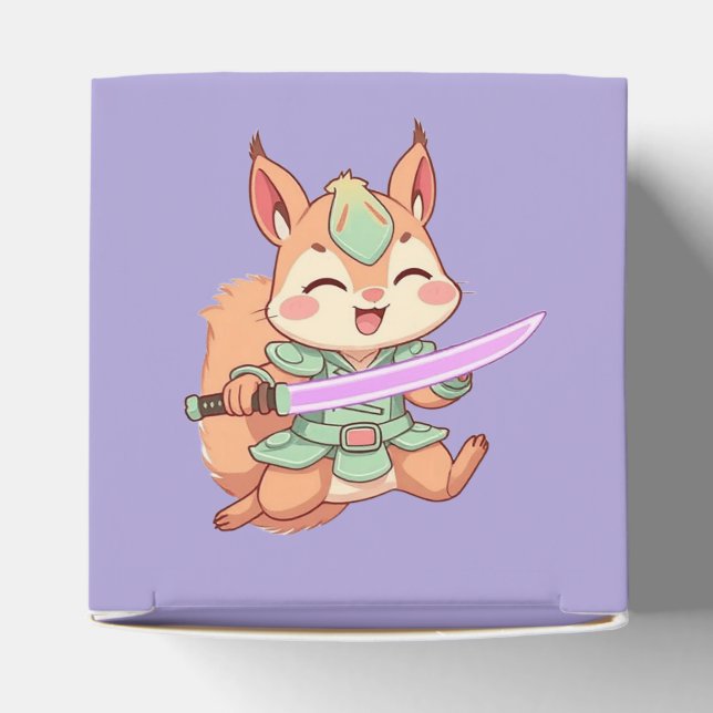 Kawaii Squirrel Samurai. Presentaskar (Överdel)