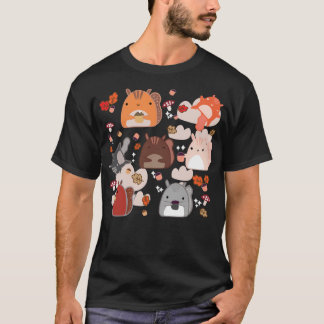 Kawaii Squirrels T Shirt