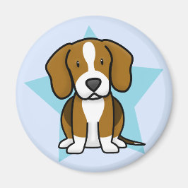 Kawaii Star Beagle Magnet