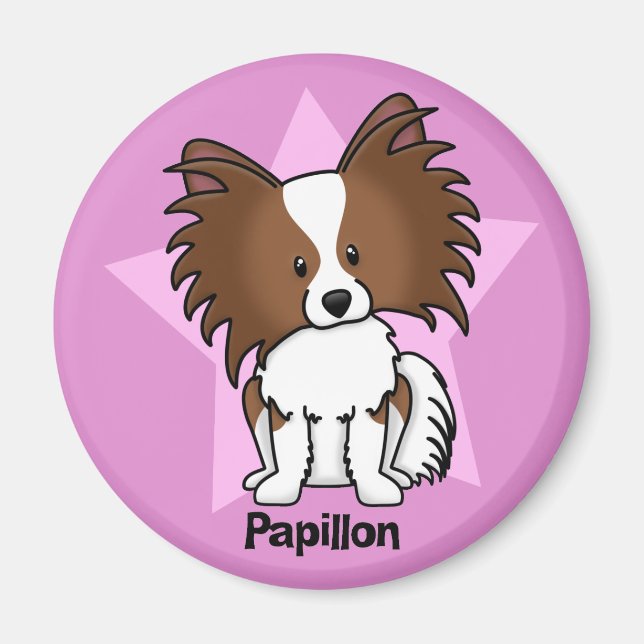 Kawaii Star Papillon Magnet (Framsidan)