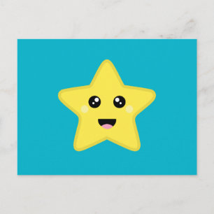Kawaii Star Vykort