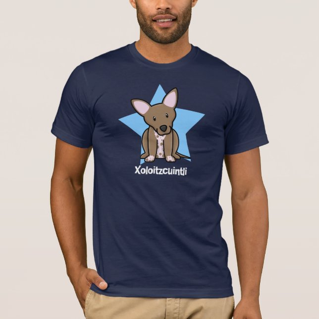 Kawaii stjärna Xoloitzcuintli Tröja (Framsida)