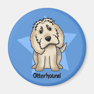 Kawaii stjärnaOtterhound Magnet