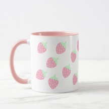 Kawaii Strawberry Mugg