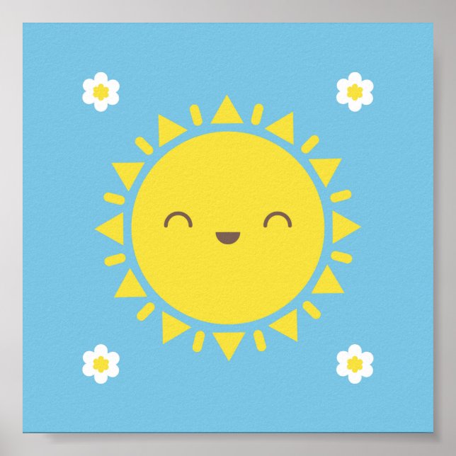 Kawaii Sunny Days Poster (Framsidan)