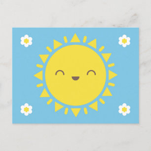 Kawaii Sunny Days Vykort