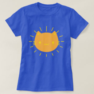 Kawaii Sunshine Cat T Shirt