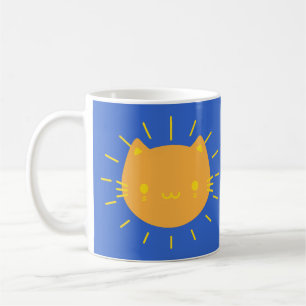 Kawaii Sunshine Cats Kaffemugg