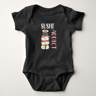 Kawaii Sushi Anime Cute Japansk mat T Shirt