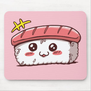 Kawaii Sushi Cute Japansk mat Musmatta